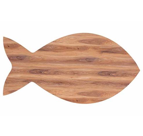 Plank Fish Wood Bruin 60x31,5xh1,5cm Hou T  Cosy @ Home