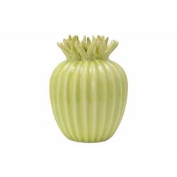 Cosy @ Home Vase Artichoke Vert 9x9xh12,2cm Rond Por Celaine 