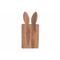 Plank Rabbit Wood Bruin 11,5x1,5xh25cm H Out 