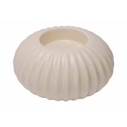 Cosy @ Home Theelichthouder Newport Creme 10,6x10,6x H5,5cm Rond Porselein 