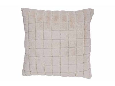Kussen Checked Creme 45x10xh45cm Polyest Er