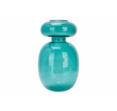 Vase Theta Bleu D8xh13cm Verre   Cosy @ Home