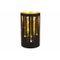 Lamp Led Fireworks Zwart 9x9xh16cm Glas Excl 3 Aa Batt 