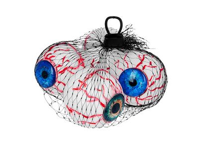 Oogballen Set4 D5cm Kunststof 