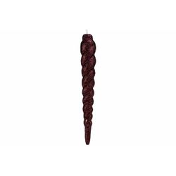 Hanger Cone Glitter Bordeaux 4x4xh25cm K Unststof 