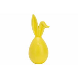 Cosy @ Home Lapin Funky Jaune 5,5x5,5xh12,8cm Ovale Porcelaine 