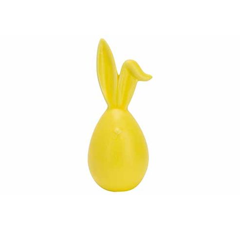 Lapin Funky Jaune 5,5x5,5xh12,8cm Ovale Porcelaine  Cosy @ Home