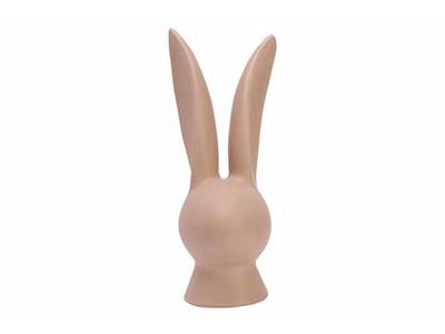 Hoofd Rabbit Zand 8,2x8,3xh19cm Langwerp Ig Porselein