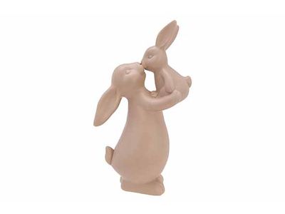 Konijn Baby Rabbit Zand 13,5x8,2xh23,5cm  Langwerpig Porselein