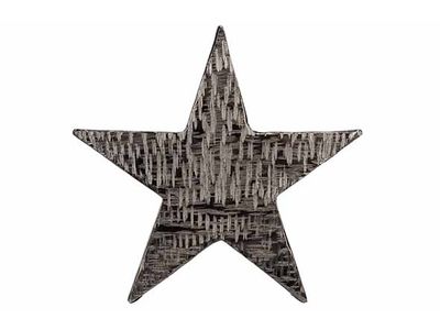 Ster Cross Anthraciet 25,5x7xh24cm Alumi Nium