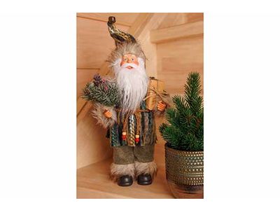 Santa Vert 20x13xh31cm Polyester 