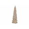 Kerstboom Gold Wit 8x8xh25cm Polyresin  