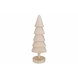 Kerstboom Nordic Natuur 10x10xh31cm Lang Werpig Hout 