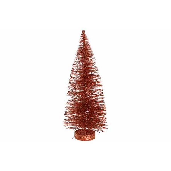 Kerstboom Glitter Koper 10x10xh20cm Kuns Tstof 