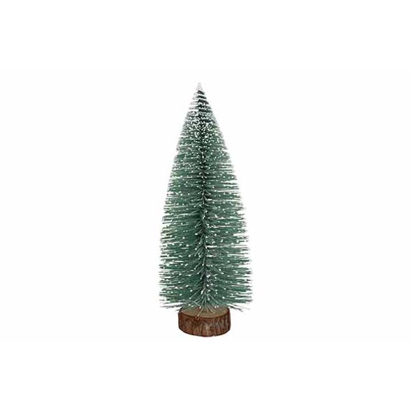 Kerstboom Snow Brush Groen 11x11xh26cm L Angwerpig Kunststof 