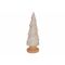 Kerstboom Glazed-tc Beige 10,1x10,1xh30, 4cm Langwerpig Aardewerk 