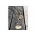 Cosy @ Home Toren Holder 3 Heart Vases 8x3x9cm Goud 14x14xh39cm Langwerpig Metaal