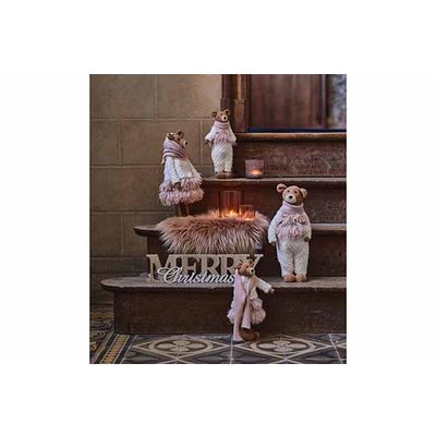 Deco Lettres Merry Christmas Naturel 42x 10xh2,3cm Allonge Bois  Cosy @ Home