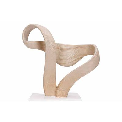 Sculpture On Stander Beige 25,9x10xh24,5 Cm Autre Polyresine  Cosy @ Home