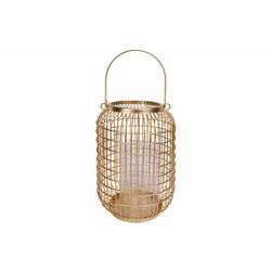 Cosy @ Home Lantaarn Mesh Goud 17x17xh23cm Rond Meta Al-glas 