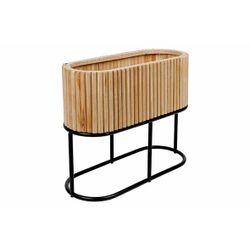 Cosy @ Home Bac A Plantes Wood Naturel 50x20xh40cm M Etalknock Down 