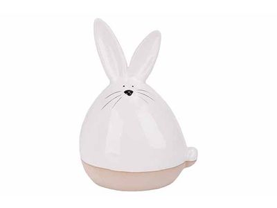 Konijn Sunny Wit 13,2x11xh18,8cm Andere Dolomiet