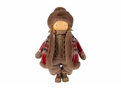 Winterkind Max Bordeaux 30x20xh46cm Text Iel