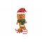 Sneeuwman Coockie Bruin 9x7xh17cm Polyre Sin 