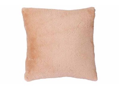 Coussin Plush Beige 45x10xh45cm Textile 