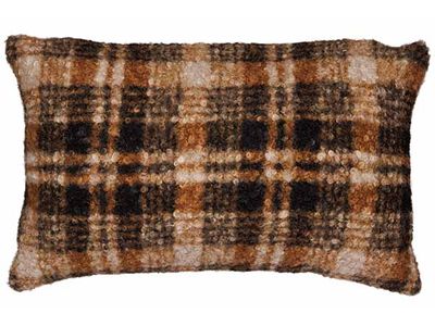 Kussen Squares Bruin 50x10xh25cm Textiel 