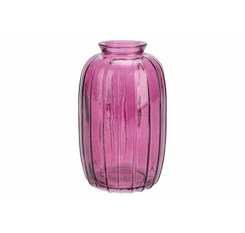 Vase Violet 7x7xh12cm Verre   Cosy @ Home