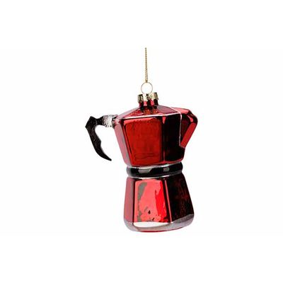 Suspension Coffee Pot Rouge 9x6xh11cm Ve Rre  Cosy @ Home