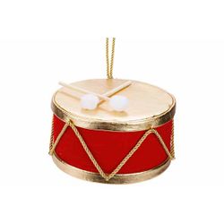 Hanger Drum Gold Rood 20x20xh13cm Foam  