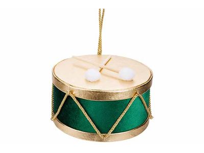 Hanger Drum Gold Groen 20x20xh13cm Foam 