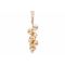 Hanger Bells Goud 5x5xh12cm Metaal  