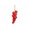 Hanger Bells Rood 5x5xh12cm Metaal  