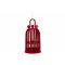 Hanger Bird Cage Flocked Bordeaux  6x6xh13cm Kunststof 