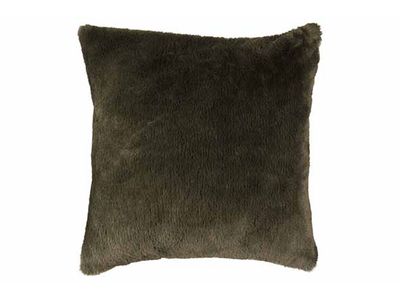 Coussin Plush Vert Fonce 45x10xh45cm Tex Tile