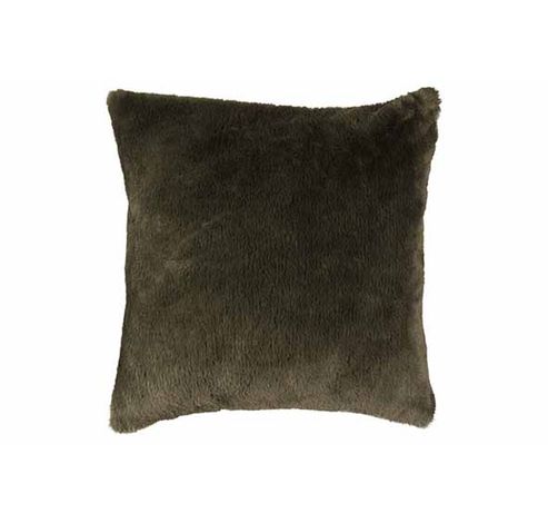 Kussen Plush Donkergroen 45x10xh45cm Tex Tiel  Cosy @ Home