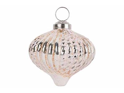 Hanger Tol Rose Goud 8x8xh7,5cm Glas 