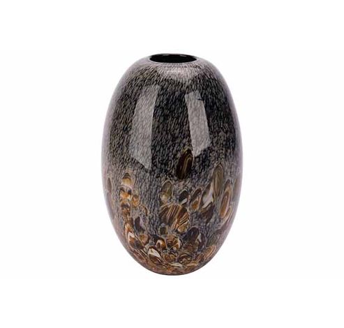 Vase Noir 17x17xh25cm Autre Verre   Cosy @ Home