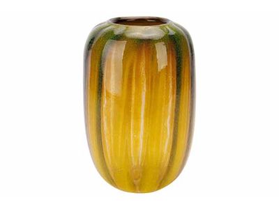 Vase Vert 17x17xh25cm Autre Verre 