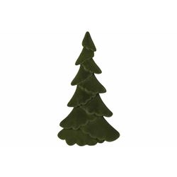 Kerstboom Flocked Donkergroen 35x9xh61cm  Kunststof 