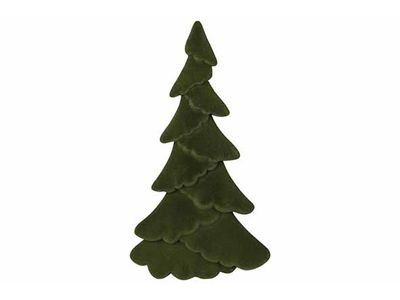 Kerstboom Flocked Donkergroen 35x9xh61cm  Kunststof
