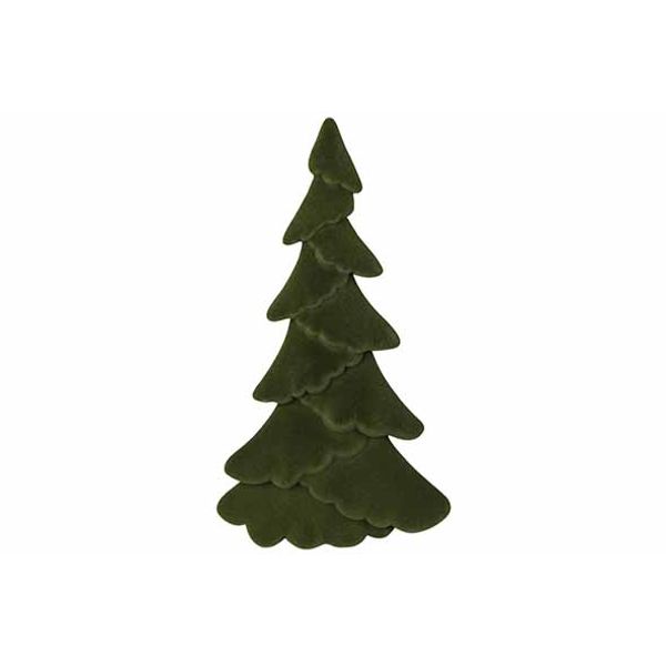 Kerstboom Flocked Donkergroen 35x9xh61cm  Kunststof 