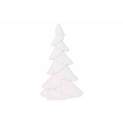 Kerstboom Flocked Wit 26x7xh46cm Kunstst Of 