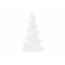 Kerstboom Flocked Wit 18x5xh30cm Kunstst Of 