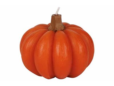 Kaars Pumpkin Oranje 9x9xh7cm 