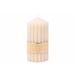 Cosy @ Home Kaars Ribble Beige 7x7xh14cm 