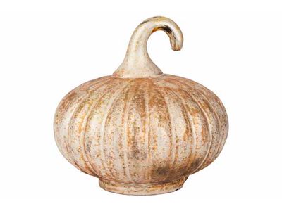 Pompoen Antique Brown 11x11xh10cm Glas 